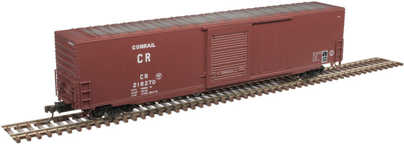 Atlas 20005676 HO Scale 60 - foot ACF Auto Parts SD Boxcar - CR - Conrail Model #216272 for Model Train Enthusiasts