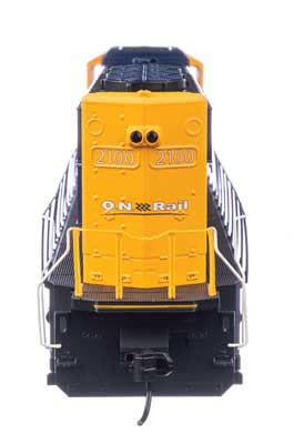 Walthers HO Scale EMD SD75I Ontario Northland #2100 (Blue, Yellow, Black) with DCC & Sound