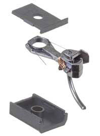 HO Scale 147 Kadee Whisker Coupler Medium Underset 2 Pairs of Self - Centering Metal Knuckle Couplers (Part # 380 - 147)