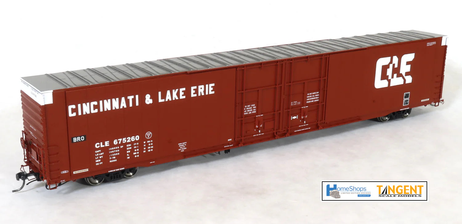 HomeShops HO Scale 86' Double Plug Door Boxcar - Cincinnati & Lake Erie #675297
