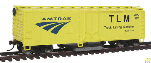 HO Scale 1480 Amtrak Track Cleaning Boxcar WAL - 931 - 1480 for Model Railways