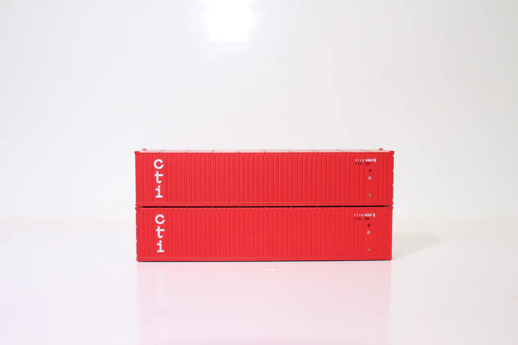 JTC N Scale 40' Standard Height 3-P-42-P-3 Panel Side Containers