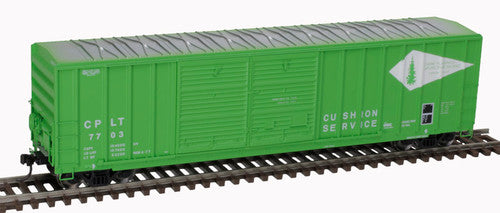 HO Scale Atlas FMC 50' Double Door Boxcar CPLT #7706 (Green, White)