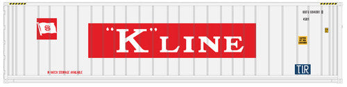 N Scale ATLAS 50005354 K Line 40-Foot Refrigerated Container Set #2 (3 Pack) for Model Trains