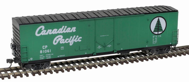 HO Scale Atlas 20006522 Canadian Pacific (CP) NSC Newsprint Box Car #80999 Model for Train Enthusiasts