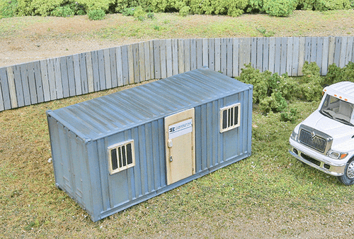 HO Scale Walthers SceneMaster 949 - 2900 Mobile Construction Office Kit