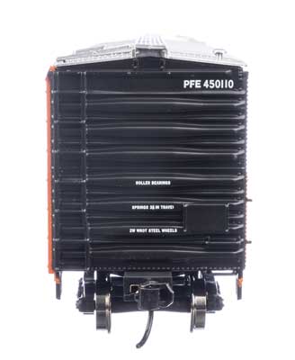 Walthers Mainline HO Scale 50-Foot AAR Mechanical Refrigerator Car - Pacific Fruit Express (PFE) #450110 for Model Railroads