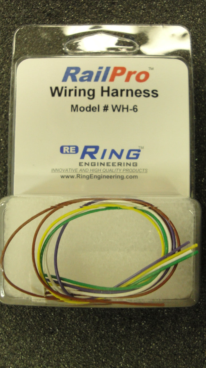 Yankeedadbler 634 - WH6 Ring Engineering Wiring Harness for Electrical Systems with 6 - Pin Connector (All Scales Available)