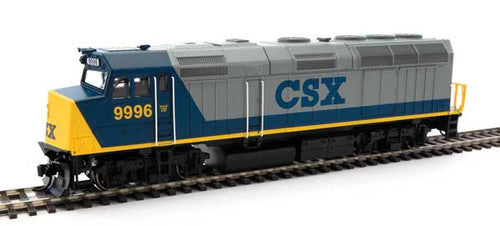 Walthers Mainline HO Scale Model Train - EMD F40PH CSX #9996 with ESU Sound and DCC Functionality