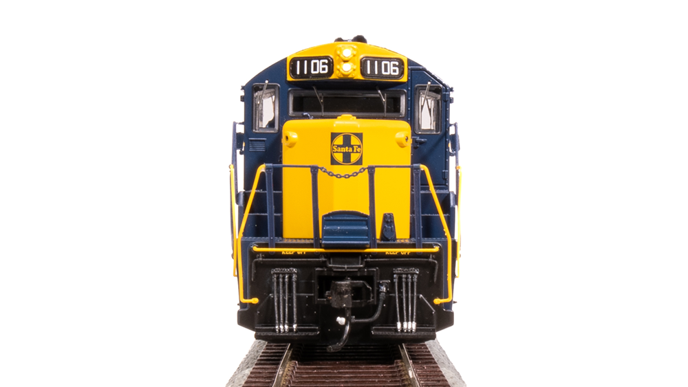 Broadway Limited HO Scale Model Train - BLI 7452 GP20 ATSF Santa Fe #1106 As-Delivered Bookend Paragon 4 with Sound and DCC Functionality