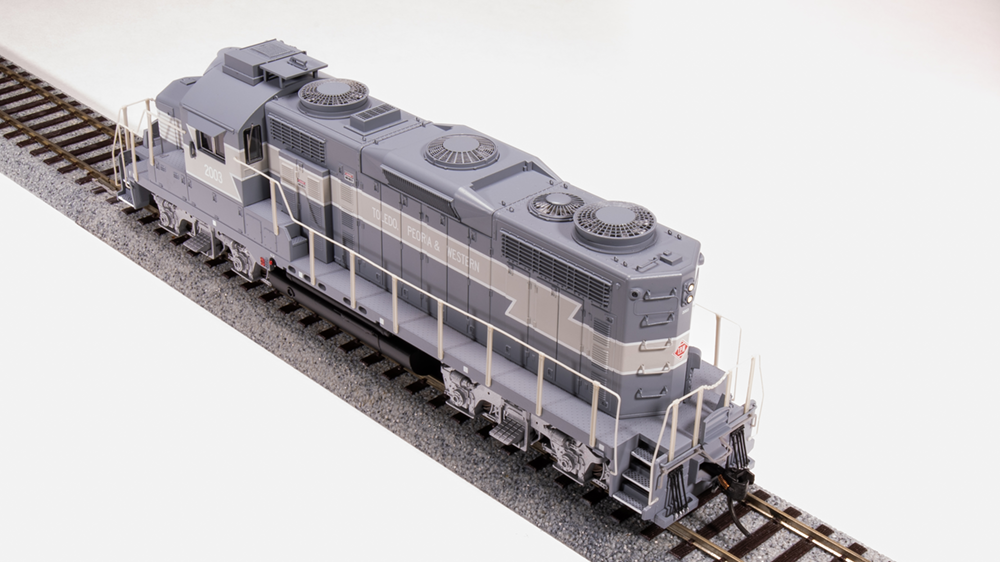 Broadway Limited HO Scale Model Train - BLI 7460 GP20 TPW Toledo Peoria & Western #2003, NYC TTG Scheme Paragon 4 with Sound and DCC Functionality
