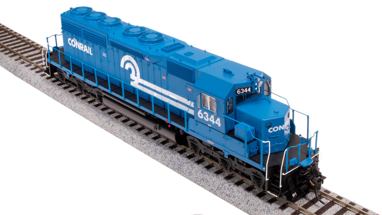 Broadway Limited HO Scale BLI 7638 EMD SD40 in Conrail Blue with Paragon 4 Sound & DCC
