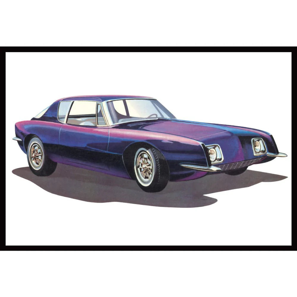 AMT 1312 Scale Model Kit for 1963 Studebaker Avanti in 1/25 Ratio