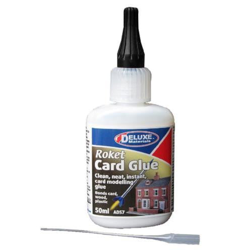Premium Quality Deluxe Materials AD57 - Rocket Card Adhesive Suitable for All Scales, Part Number 806 - AD57