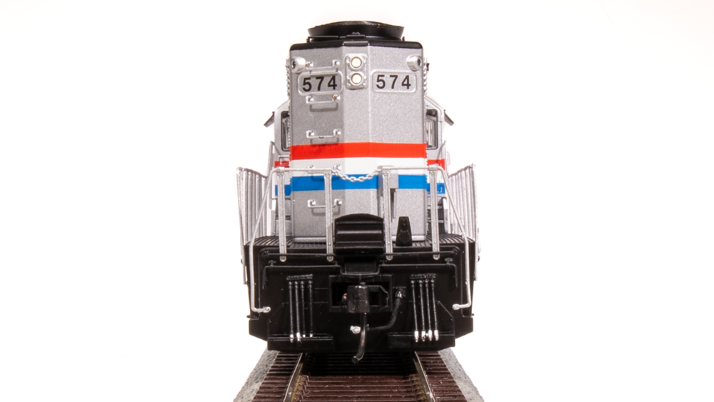 Broadway Limited HO Scale BLI 7472 GP20 AMTK Locomotive #574, Phase 3 Scheme Paragon 4 with Sound and DCC Functionality