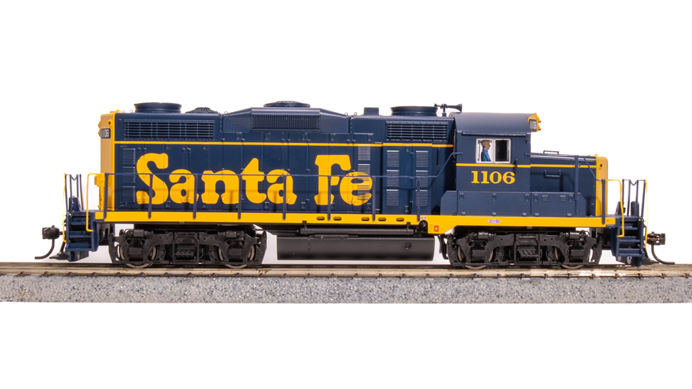 Broadway Limited HO Scale Model Train - BLI 7452 GP20 ATSF Santa Fe #1106 As-Delivered Bookend Paragon 4 with Sound and DCC Functionality
