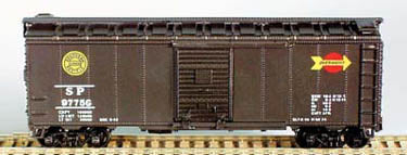 HO Scale Bowser English 40' Boxcar SP Southern Pacific #97750 Model Kit