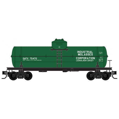 N Scale Micro Trains 065 00 246 Green Tank Car for Industrial Molasses