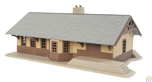 HO Scale WAL-931-904 Iron Ridge Station Model Kit