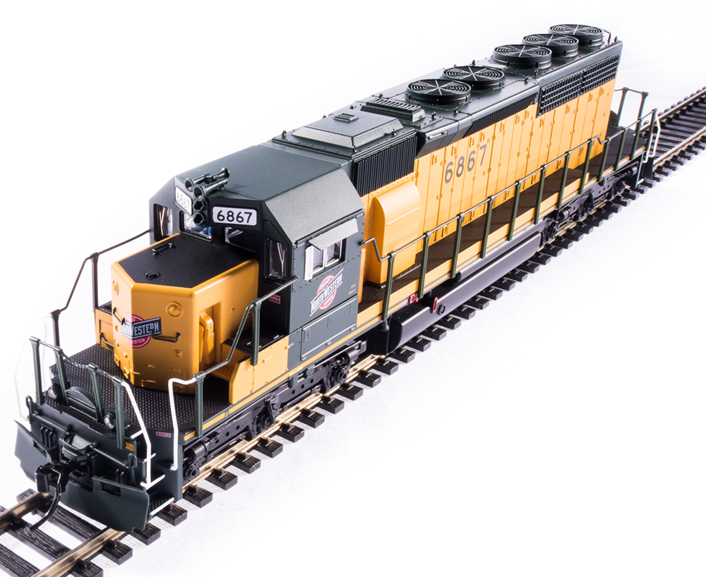 Broadway Limited Paragon 4 SD40-2 C&NW #6867 HO Scale with Sound & DCC