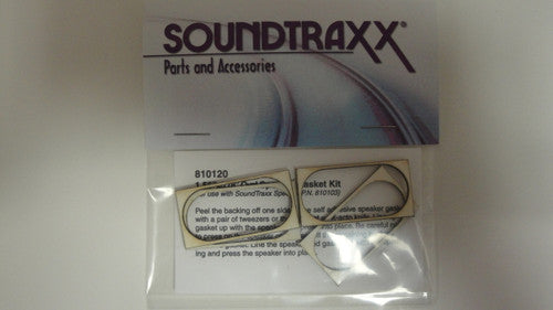 Soundtraxx 810120 40mm x 20mm Speaker Gasket Kit Suitable for All Scales, Part Number 678 - 810120