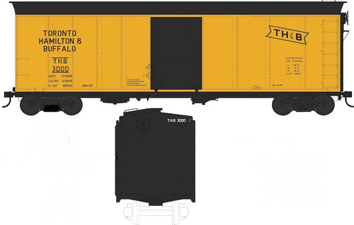 HO Scale Bowser 2_5964 40' TH&B Toronto Hamilton & Buffalo Boxcar #3260