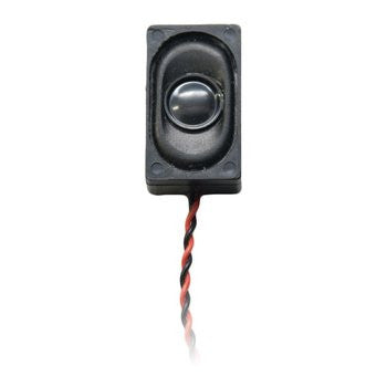 Digitrax SP26158B 8-Ohm Compact Enclosed Box Speaker with Wires Suitable for All Model Train Scales