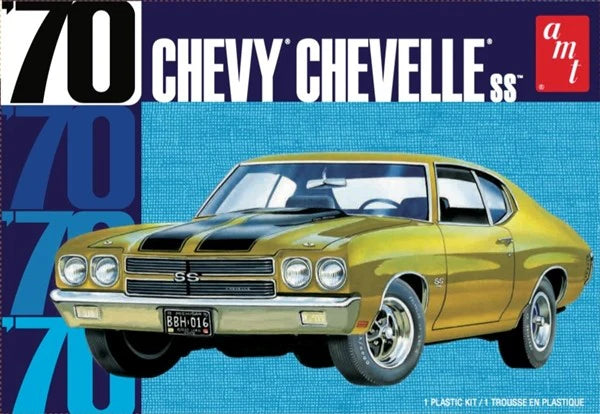 1970 Chevrolet Chevelle SS 1/25 Scale Plastic Model Building Kit by AMT