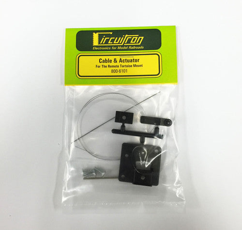 Circuitron 6101 Remote Tortoise Mounting Cable Suitable for All Scales of Crossovers and Double - Slip Switches, Part Number 800 - 6101