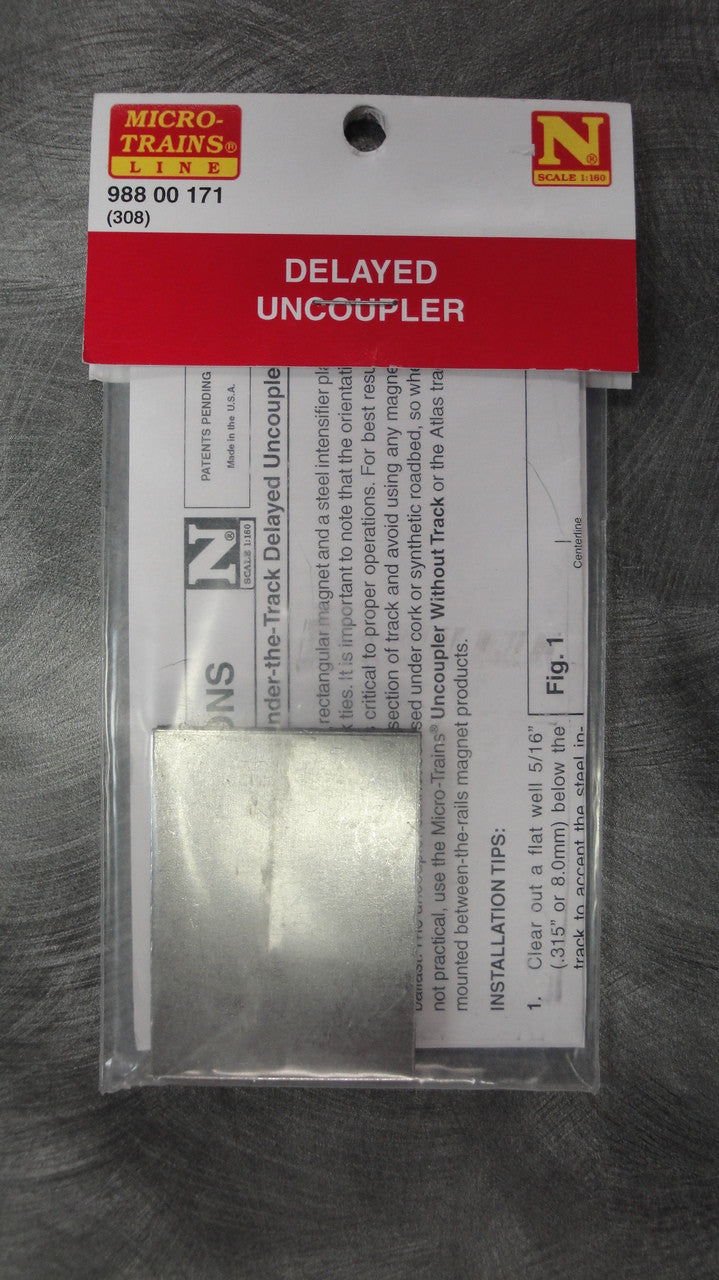 N Scale 988 00 171 Magne - Matic Delayed Uncoupler (308) for Hidden Operation