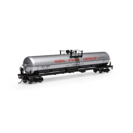 Athearn HO Scale 62' Tank Car LCIX General Dynamics Corp #3000 ATH16278
