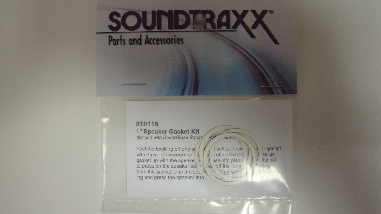 Soundtraxx 28mm Speaker Gasket Kit (4-Pack, All Scales) Part #678 - 810119
