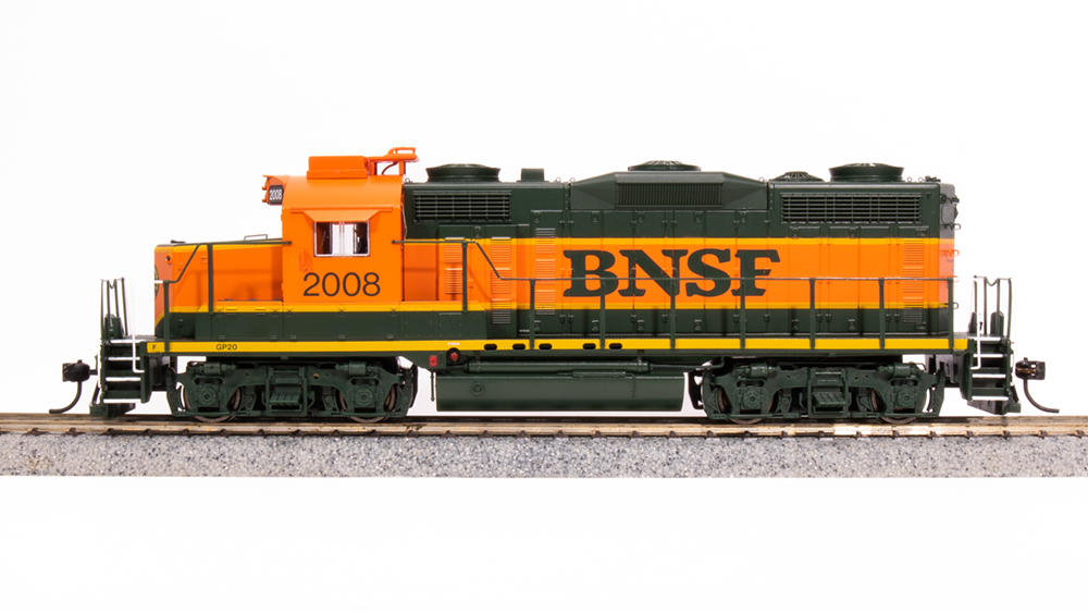 Broadway Limited HO Scale BNSF #2008 GP20 Heritage I, Paragon 4 Sound & DCC