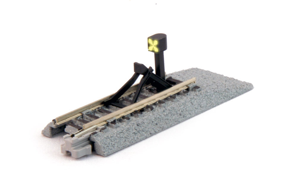 N Scale Kato 20064 66mm (2 5/6) Illuminated Bumper Track Type C (DCC Compatible) [1 pc]