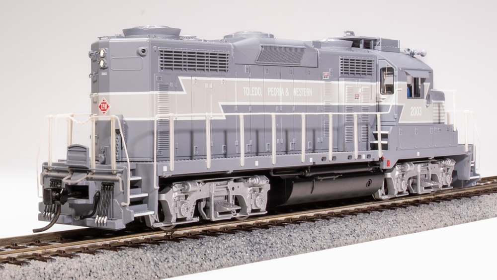 Broadway Limited HO Scale Model Train - BLI 7460 GP20 TPW Toledo Peoria & Western #2003, NYC TTG Scheme Paragon 4 with Sound and DCC Functionality