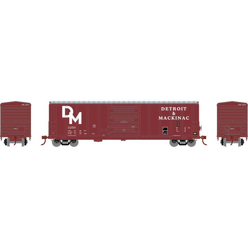 Athearn HO Scale D&M Detroit & Mackinac #2250 PS 5277 Single Door Boxcar