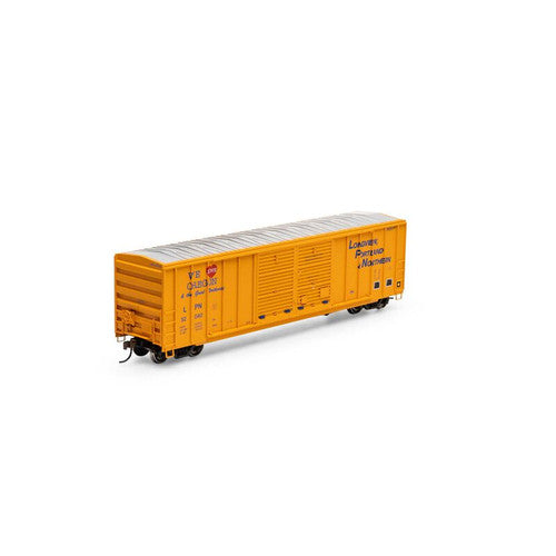 Athearn HO Scale Model Train - ATH15884 FMC 5077 Double Door Boxcar Representing Longview Portland & Northern #52040