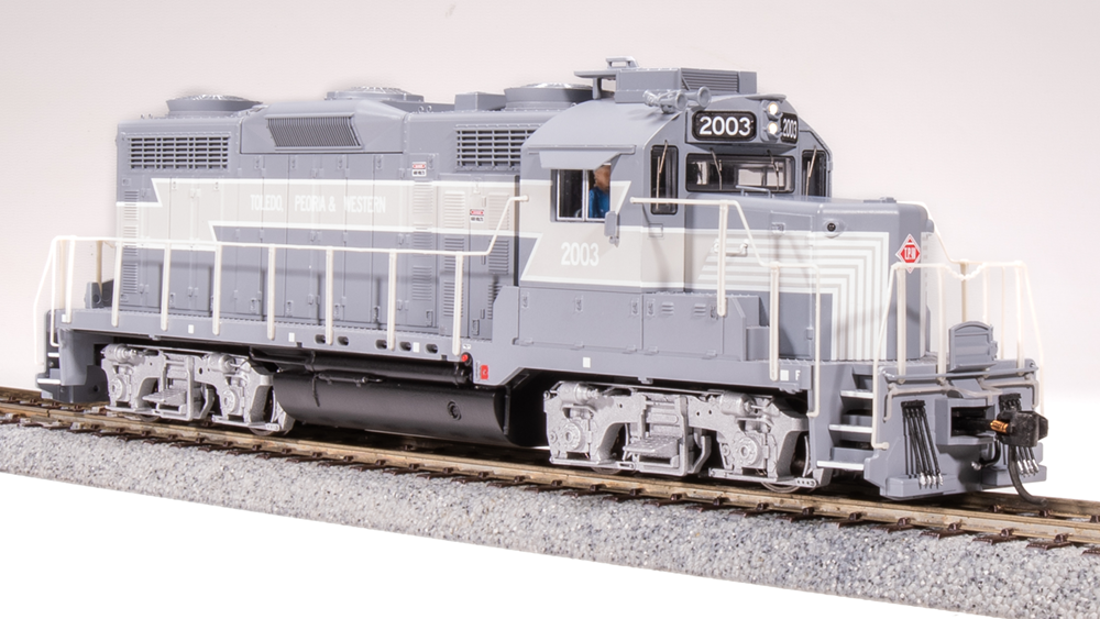 Broadway Limited HO Scale Model Train - BLI 7460 GP20 TPW Toledo Peoria & Western #2003, NYC TTG Scheme Paragon 4 with Sound and DCC Functionality