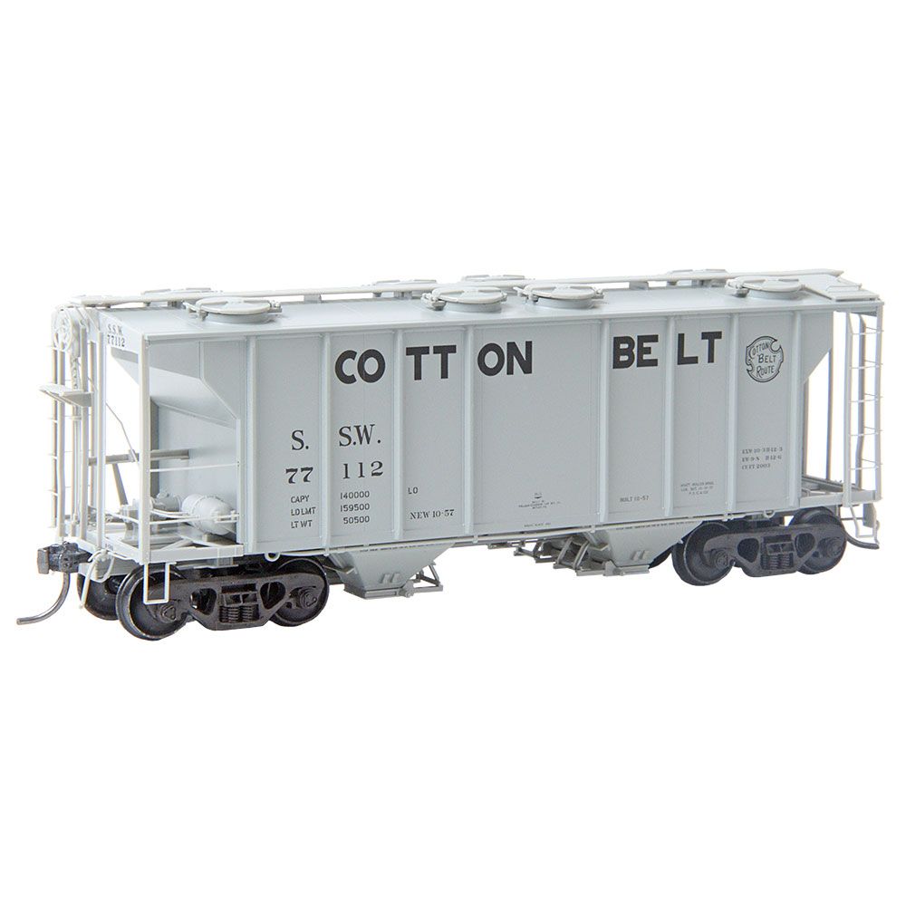 HO Scale Kadee 8052 SSW St. Louis South Western #77112 PS-2 Two Bay Hopper