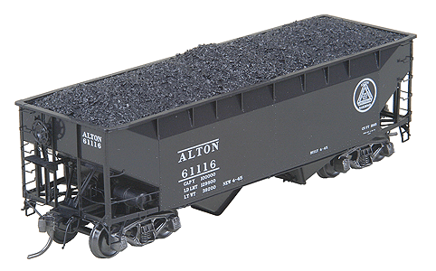 Kadee 380 - 7513 HO Scale 50 - Ton AAR 2 - Bay Hopper, Alton #61116