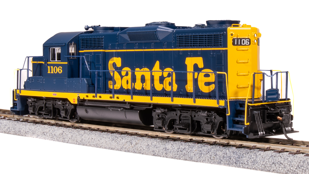 Broadway Limited HO Scale Model Train - BLI 7452 GP20 ATSF Santa Fe #1106 As-Delivered Bookend Paragon 4 with Sound and DCC Functionality