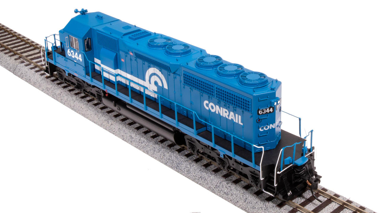 Broadway Limited HO Scale BLI 7638 EMD SD40 in Conrail Blue with Paragon 4 Sound & DCC
