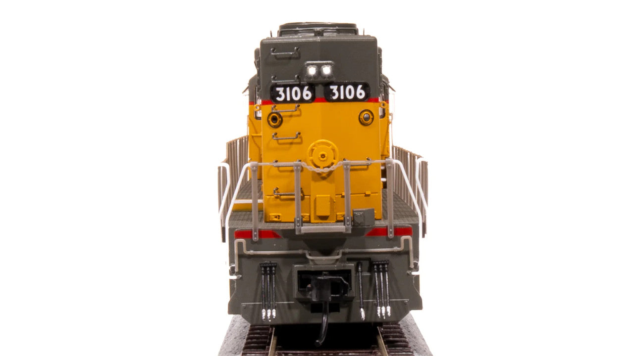 Broadway Limited HO Scale BLI 7649 EMD SD40 UP 3117 Yellow & Gray w/Paragon 4 Sound & DCC