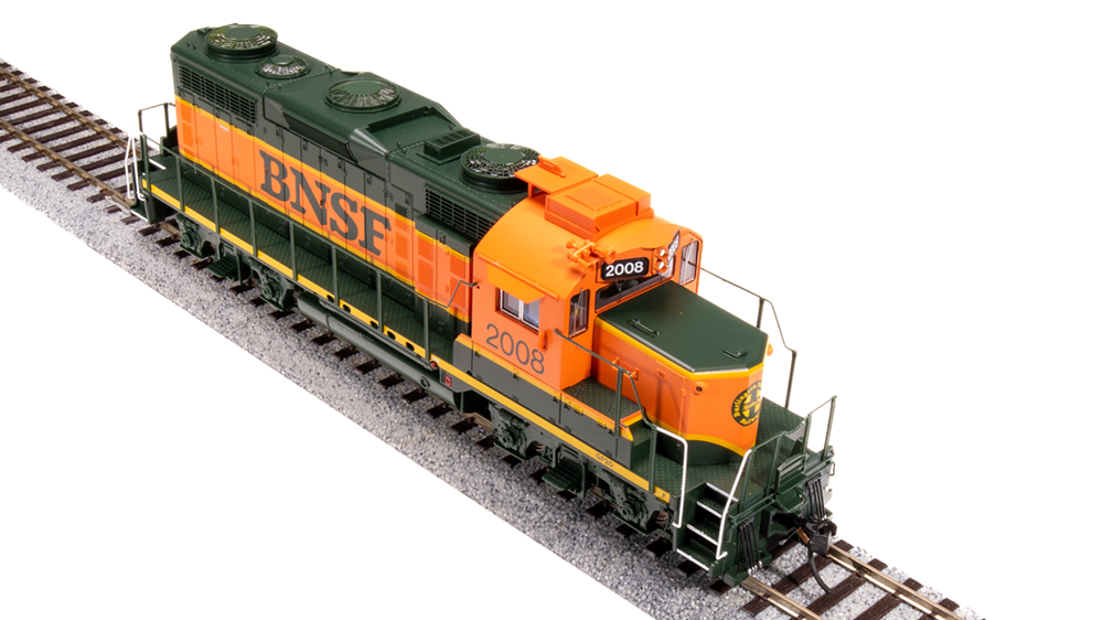 Broadway Limited HO Scale BNSF #2008 GP20 Heritage I, Paragon 4 Sound & DCC