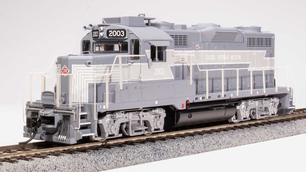Broadway Limited HO Scale Model Train - BLI 7460 GP20 TPW Toledo Peoria & Western #2003, NYC TTG Scheme Paragon 4 with Sound and DCC Functionality