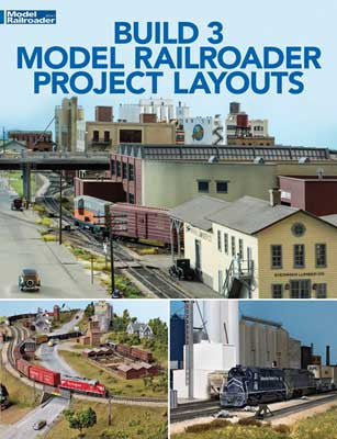 Kalmbach Publishing Co - 112 - Page Softcover Book for 3 Model Railroader Project Layouts