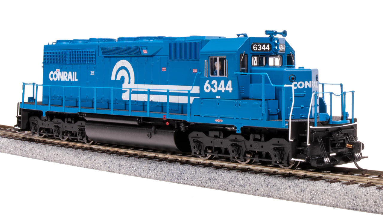 Broadway Limited HO Scale BLI 7638 EMD SD40 in Conrail Blue with Paragon 4 Sound & DCC