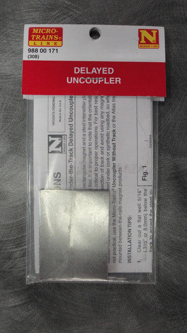 N Scale 988 00 171 Magne - Matic Delayed Uncoupler (308) for Hidden Operation