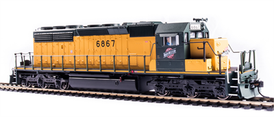 Broadway Limited Paragon 4 SD40-2 C&NW #6867 HO Scale with Sound & DCC
