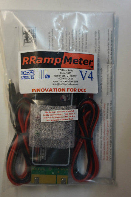 DCC SPECIALTIES 246-RRAMPMETER V4 - High Voltage Circuit Module with Battery Backup